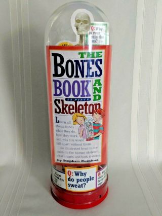 The Bones Book And Skeleton By Steven Cumbaa - Workman Publishing,  Vintage 2006