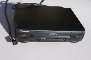 Panasonic Vcr Pv - V4022 Omnivision Vhs Player Black 4 Head Recorder Video Tape