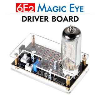 Magic Eye 6e2 Em87 Preamp Tube Audio Level Indicator Vu Meter Driver Board,  Case