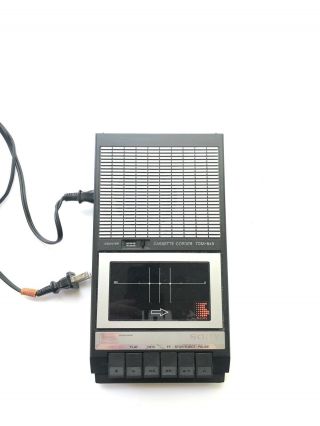Vintage Sony Cassette Corder Recorder Tcm - 848