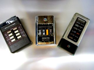 Vintage Space Command Tv Remotes 3ea Collectables - One Known As The " Clicker "