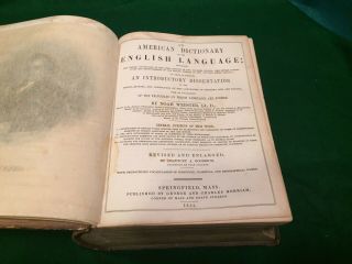 An American Dictionary of the English Language by Noah Webster (1854). 6