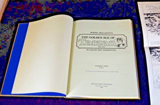 Golden Age Of Tarzan 1939 - 1942,  Hogarth,  Burroughs,  With Slipcover