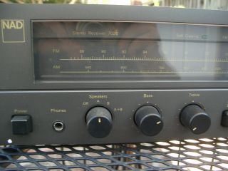 NAD Stereo Receiver - 7020 Model (As Is/For Repair) 2