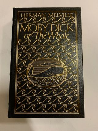 Easton Press Leather Bound Gold Gilt Moby Dick By Herman Melville Hc Book