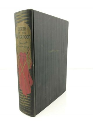 Death In The Afternoon By Ernest Hemingway 1st First Edition 1932 Halcyon House