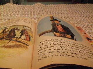 VINTAGE A LITTLE GOLDEN BOOK THE LIFE AND LEGEND OF WYATT EARP 4