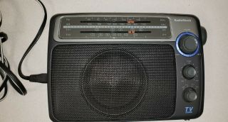 Radio Shack 12 - 887 Am/fm Tv Sound Portable Radio