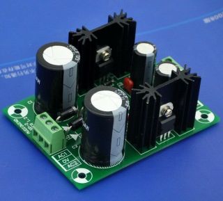 , / - 15v Dc Voltage Regulator Module Board,  For Preamplifier Or Other Solution.