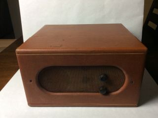 Vintage Rca Victor 45 - J - 2 45 Rpm Record Player / Turntable In Case