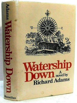 Watership Down,  By Richard Adams.  1st Edition Hc/dj.
