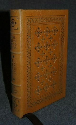 The Sun Also Rises By Ernest Hemingway - Franklin Library - Ltd Ed - 1977