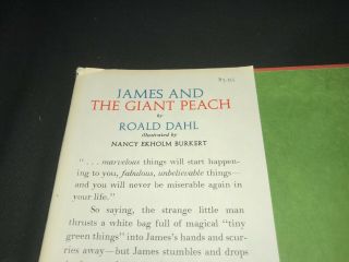 ROALD DAHL James and the Giant Peach 1961 Nancy Ekholm Burkert 1st ed 2nd state 5