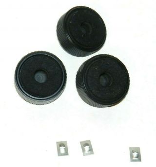Set Of 3 Feet For A Technics Sl - 1900 Turntable - Parts