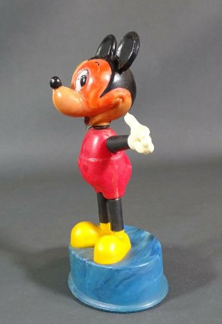 Vtg Walt Disney Mickey Mouse Maxi Puppet Push Button Doll Toy Bulgarian Version 3