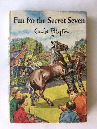 Fun For The Secret Seven By Enid Blyton 1963 First Edition -