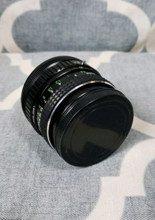 Albinar Lens 28mm F 1:2.  8 Vtg Coated W/case