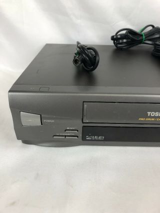 Toshiba VHS Player M - 635 4 Head Hi - Fi Stereo VCR Video Cassette VHS Recorder 2