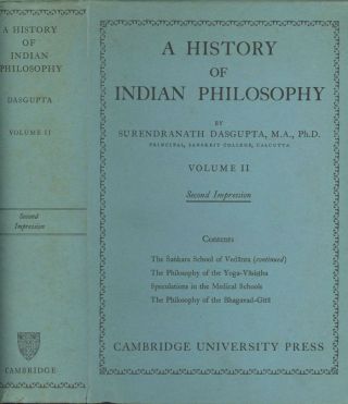 Surendranath Dasgupta / A History Of Indian Philosophy Volume Ii 1952