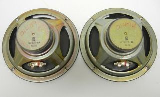 Vtg Pair Ar Acoustic Research Tsw - 410 Series 8 " Woofers Speakers 1210072 - 0b