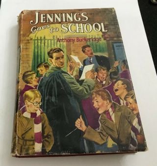 Jennings Goes to School Anthony Buckeridge - Children’s Book 1954 Collins 2