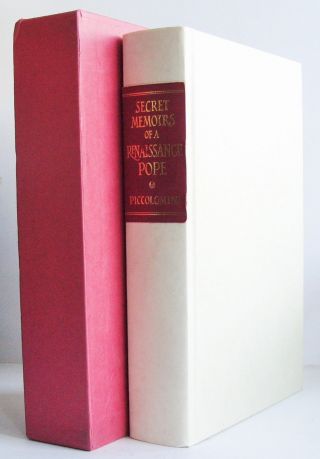 Secret Memoirs Of A Renaissance Pope Folio Society 1991 Piccolomini Pius Ii Box