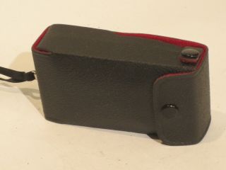 Vivitar No.  30 Vintage Light Meter With Leather Case & Strap
