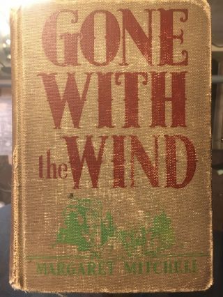 Gone With The Wind By Margaret Mitchell 1st Edition June 1936 Macmillan/ferris