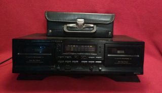 Pioneer - Ct - W208r Stereo Double Cassette Deck - Player/recorder - 11blank&case
