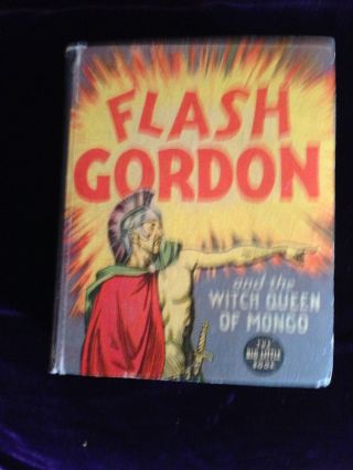 1936 Flash Gordon And The Witch Queen Of Mongo Big Little Book