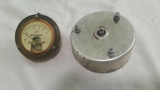 Vintage Victoreen Meter And Ion Chamber For Radiation Detector