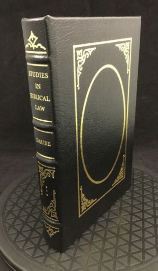Studies In Biblical Law David Daube Legal Classics Library Leather Gryphon Editi