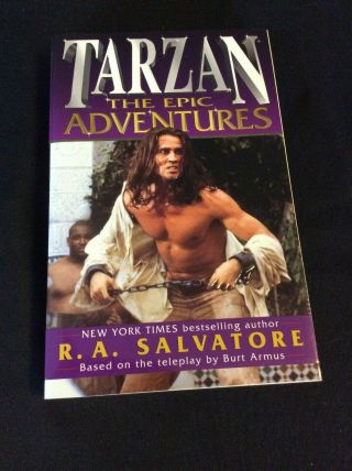 Edgar Rice Burroughs Erb Tarzan: The Epic Adventures By R.  A.  Salvatore