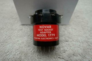 Novar 9 Pin Test Socket Adapter Model 1779 Pomona Electronics