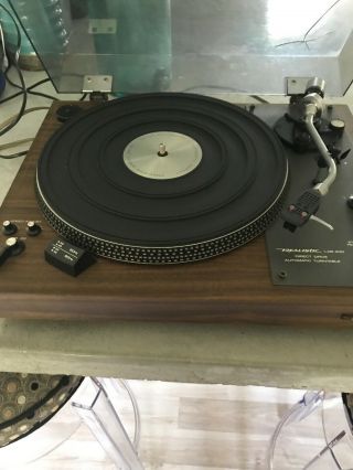Vintage Realistic Lab - 400 Direct Drive Automatic Turntable Dust Cover Hinges