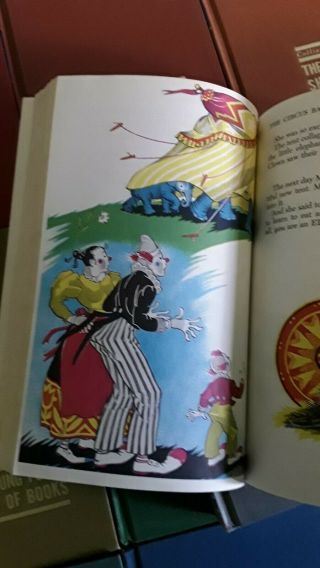 Vintage Children ' s Book Set of 10 - COLLIER ' S JUNIOR CLASSICS Illustrated 1962 4
