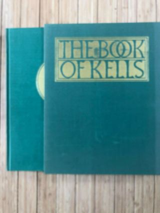 The Book Of Kells First Edition 1988 Francoise Henry Knopf Hb W/ Slipcase