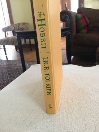 1st Large Print Edition - The Hobbit - Jrr Tolkien - Hc