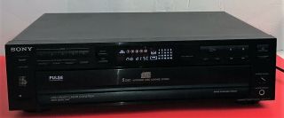 Sony 5 Cd Compact Disc Multi Player Changer Carousel Tray Cdp - C315
