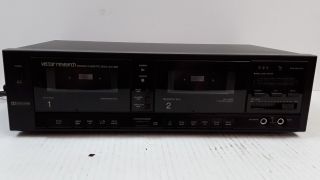 Vector Research Vcx - 325 Dual Cassette Recorder High Speed Dubbing