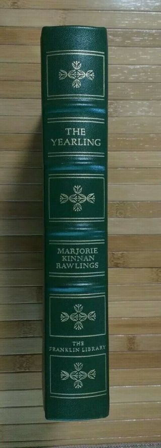 Franklin Library The Yearling By Marjorie Rawlings Pulitzer Prize