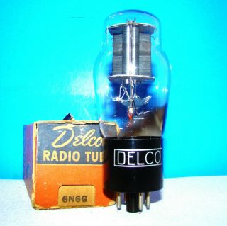Type 6n6g Delco Nos Amplifier Vintage Vacuum Tube Valve St Shape No 6n6gt 6n6