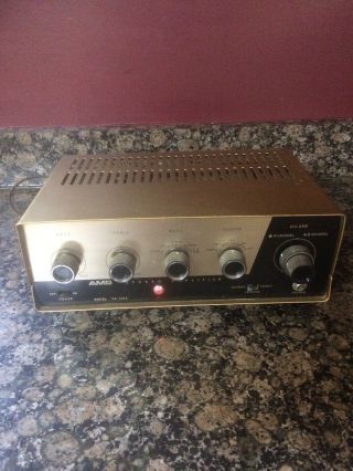 Vintage Amd Stereo Amplifier Model Ya - 120a - Not