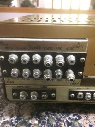 Vintage AMD Stereo Amplifier Model YA - 120A - Not 7