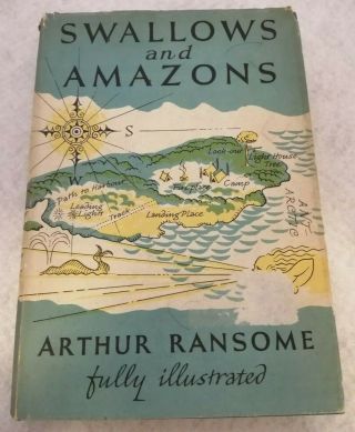 Swallows And Amazons By Arthur Ransome (1958 World Books Club Edition)