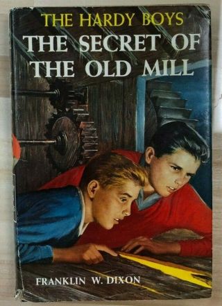 The Hardy Boys 3 Secret Of The Old Mill By Franklin W Dixon (c) 1927 G&d Hc W/dj