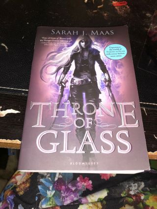 Signed Throne Of Glass By Sarah J.  Maas Paperback
