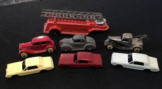 Vintage Tootsie Toy Cars And F & F Mold Cars