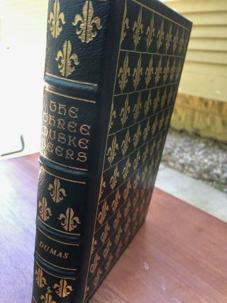 The Three Musketeers By Dumas,  Easton Press,  1978,  Leather Bound,  Limited