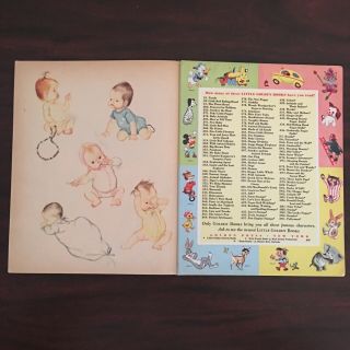 Vintage 1948 The Baby Little Golden Book Eloise Wilkin M Edition — VG 3